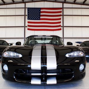 Превью обои dodge viper, спорткар, вид спереди