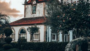 Превью обои дом, архитектура, старинный, сад
