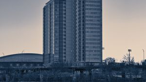 Превью обои дом, здание, архитектура, деревья
