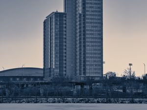 Превью обои дом, здание, архитектура, деревья