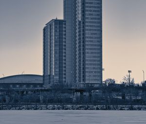 Превью обои дом, здание, архитектура, деревья