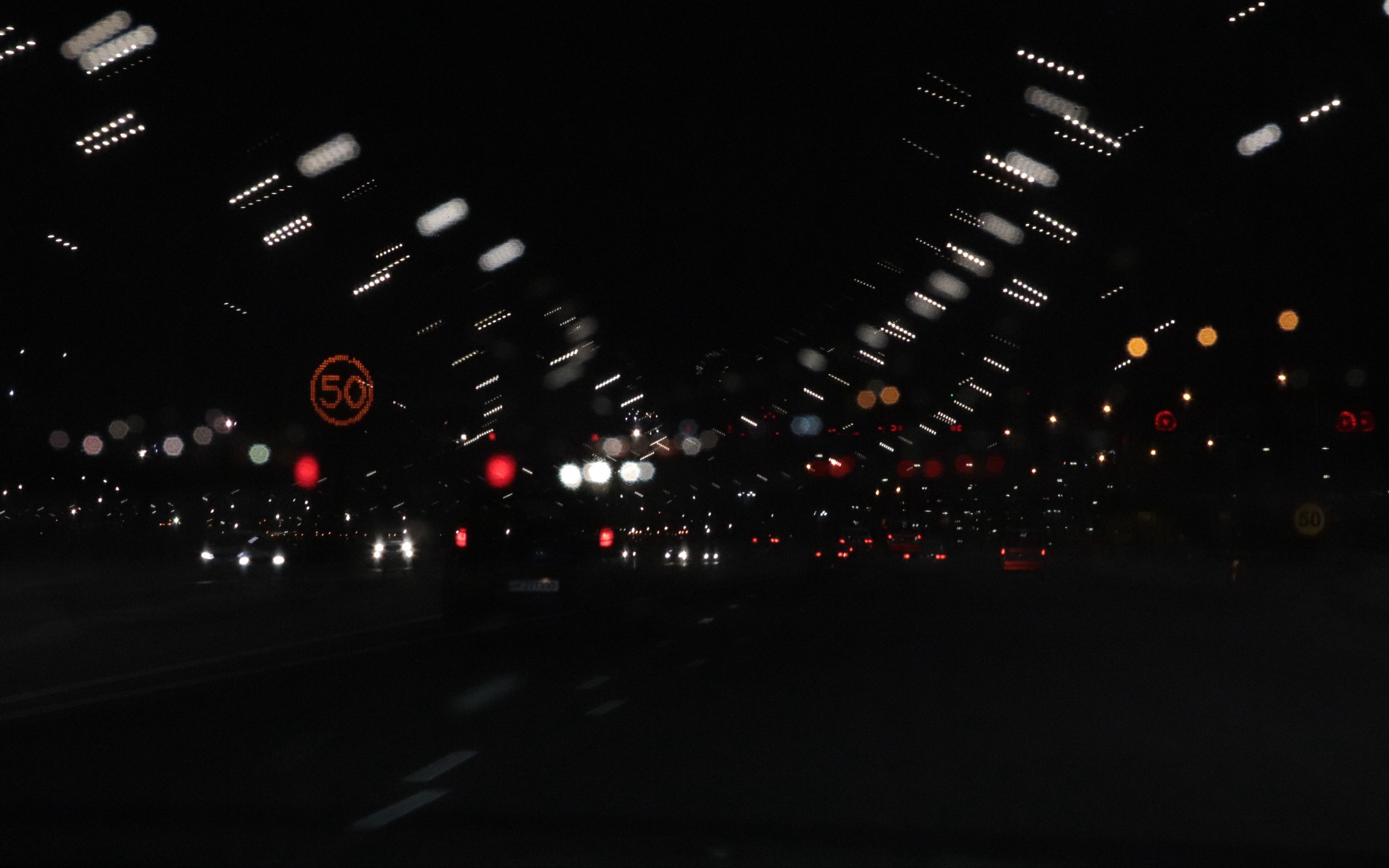 ночной город фото на телефон из машины