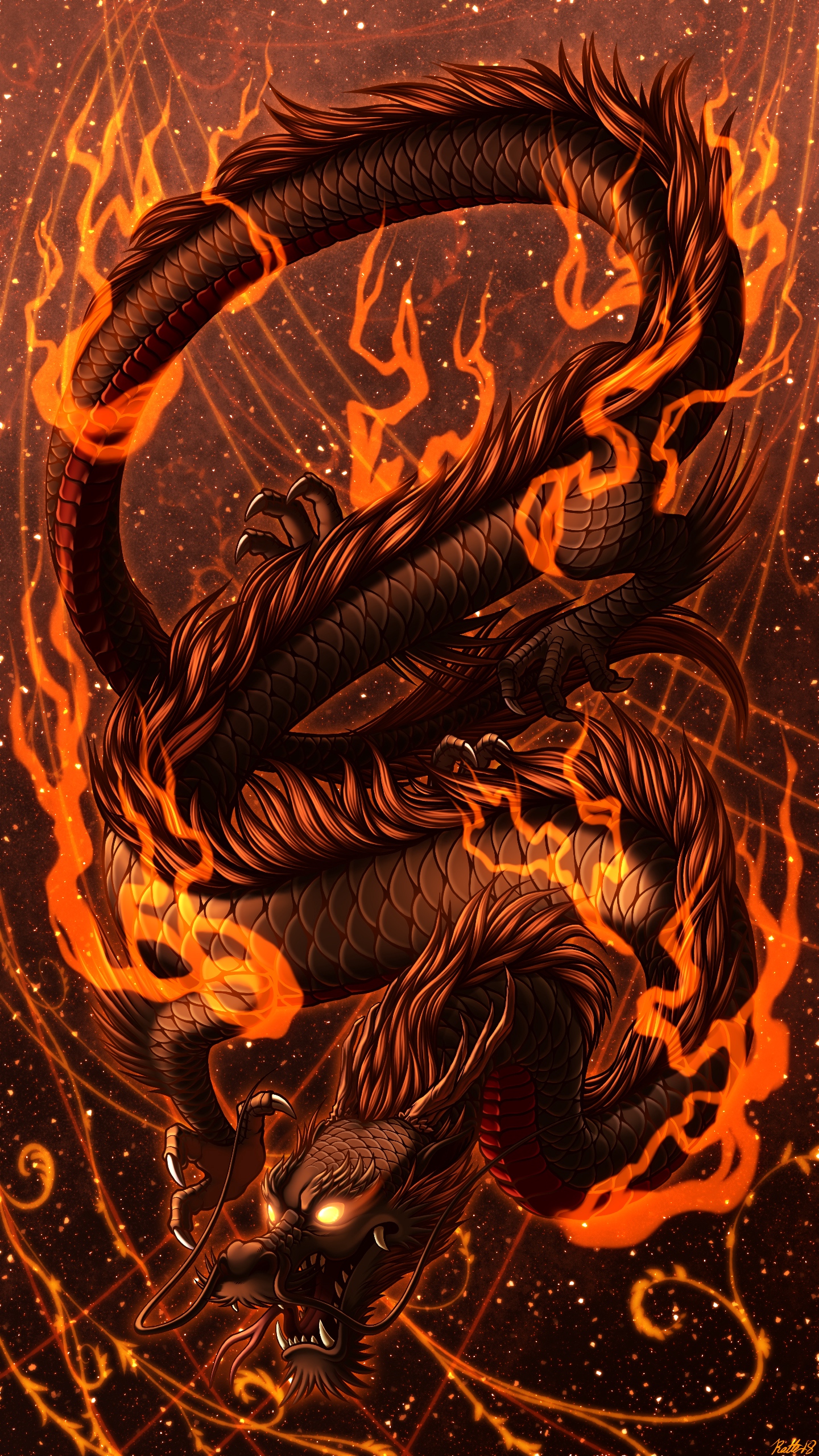 Огнедышащий дракон картинки