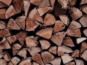Превью обои дрова, древесина, деревянный, текстура