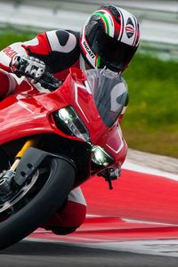 Превью обои ducati, 1199, мотоцикл, panigale r, гонки, 2013