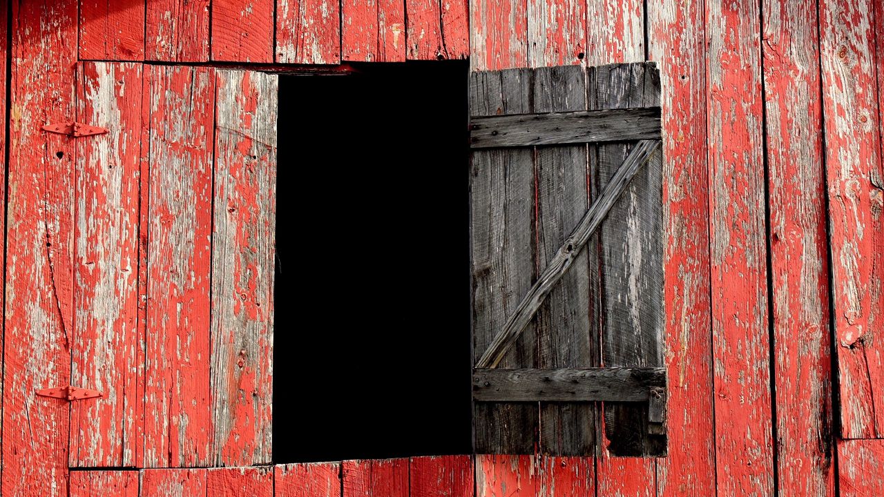 Обои дверь, старый, деревянный, крашеный