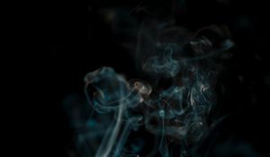 Превью обои дым, облако, серый, абстракция