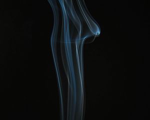 Превью обои дым, прозрачный, минимализм, темный