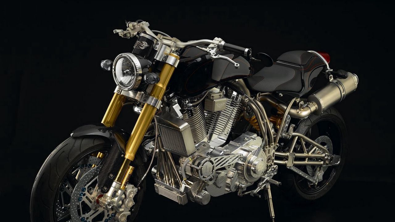 Обои ecosse heretic titanium, ecosse moto works, мотоцикл, самый дорогой мотоцикл в мире