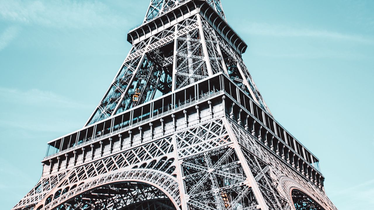 Обои эйфелева башня, архитектура, париж, франция, конструкция