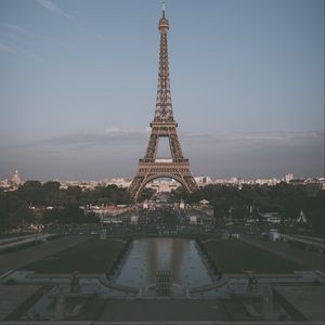 Превью обои эйфелева башня, париж, город, архитектура, здания