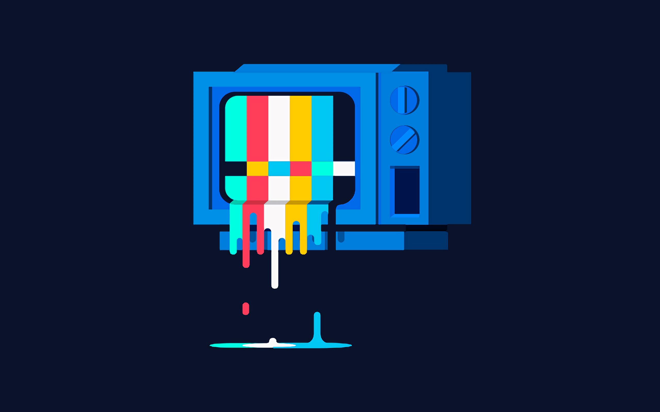 Пиксели на телевизоре