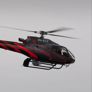 Превью обои eurocopter, ec130, вертолет, ph-ecz