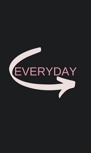 Превью обои everyday, стрелка, надпись, мотивация, слово