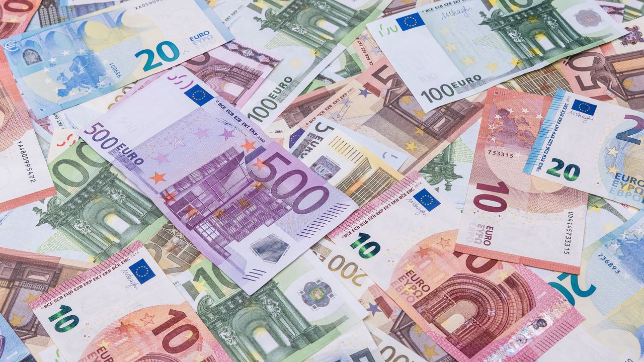 Обои евро, деньги, купюры, валюта