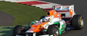 Превью обои f1, force india, 2012, трек