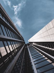 Превью обои фасад, вид снизу, здание