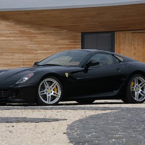 Превью обои ferrari, 599, novitec, rosso, gtb