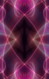 Превью обои фигуры, узор, пересечение, свечение, фиолетовый, фон