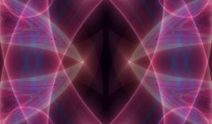 Превью обои фигуры, узор, пересечение, свечение, фиолетовый, фон