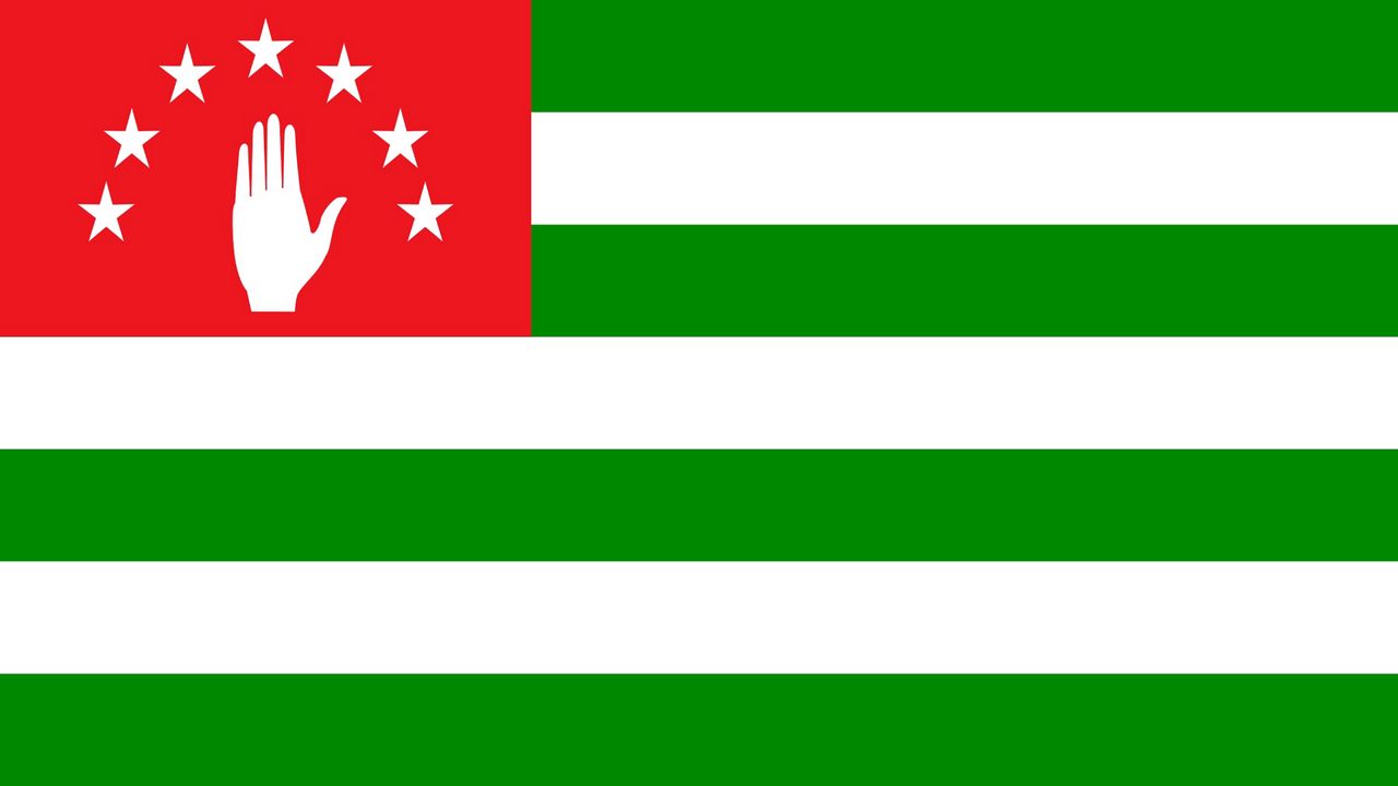 Обои флаг, абхазия, республика, символика