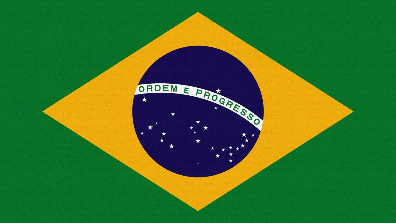 Обои флаг, бразилия, символика