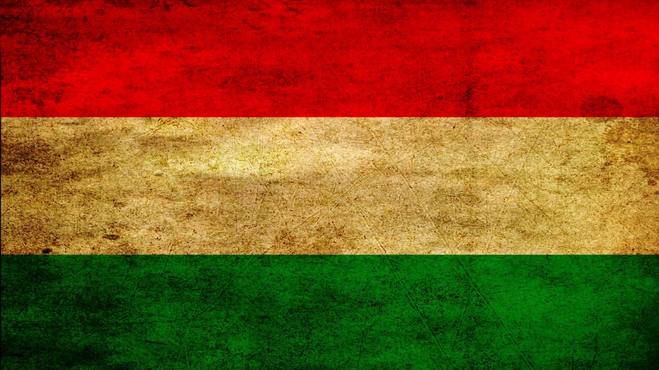 Обои флаг, полосы, венгрия, символика