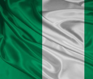 Превью обои флаг, символика, цвета, материал, шелк, нигерия