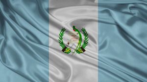 Превью обои флаг, символика, цвета, материал, шелк, растение, ветка, гватемала