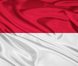 Превью обои флаг, символика, цвета, материал, полосы, цвет, индонезия
