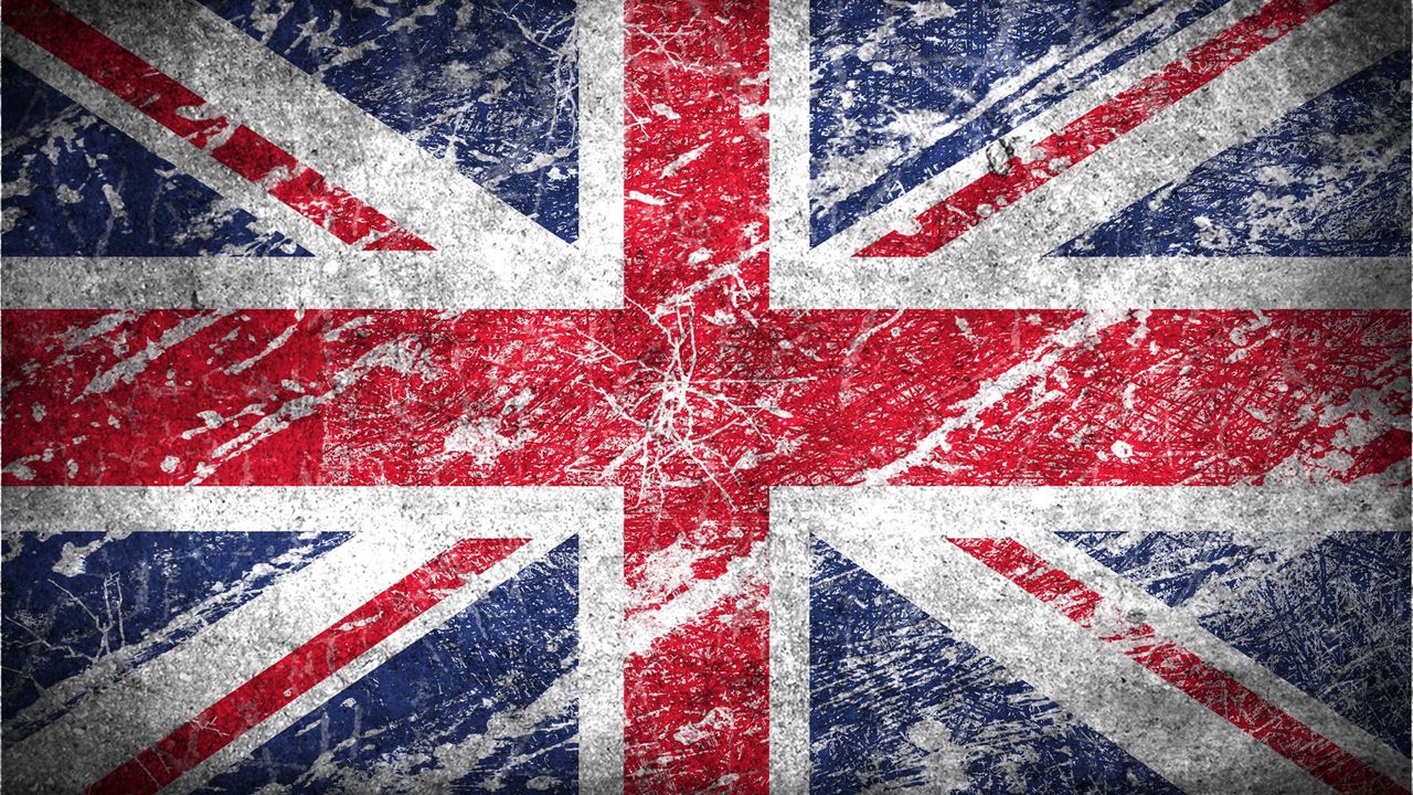 Обои флаг, великобритания, британский флаг