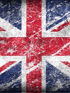 Превью обои флаг, великобритания, британский флаг