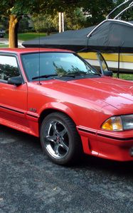 Превью обои ford, 1993, foxbody, mustang