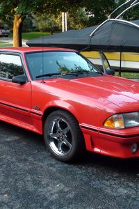 Превью обои ford, 1993, foxbody, mustang