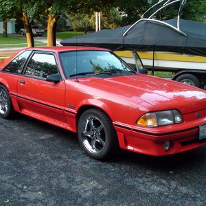 Превью обои ford, 1993, foxbody, mustang