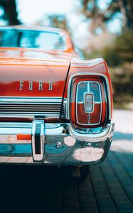 Превью обои ford, автомобиль, ретро, вид спереди