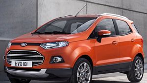 Превью обои ford ecosport, ford, форд, авто, красный