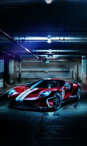 Превью обои ford gt, ford, спорткар, тюнинг