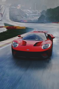 Превью обои ford gt, ford, спорткар, суперкар, вид спереди