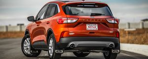 Превью обои ford, кроссовер, вид сбоку, автомобиль