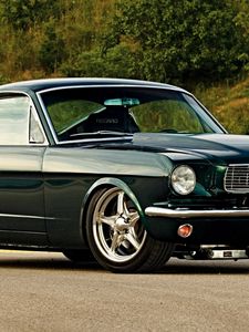 Превью обои ford, muscle car, mustang, fastback, стиль, авто