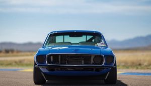 Превью обои ford mustang, 1969, авто, вид спереди