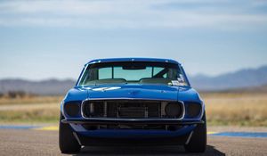 Превью обои ford mustang, 1969, авто, вид спереди