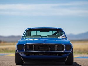 Превью обои ford mustang, 1969, авто, вид спереди