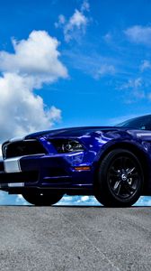 Превью обои ford mustang, ford, вид сбоку