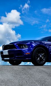 Превью обои ford mustang, ford, вид сбоку
