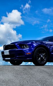 Превью обои ford mustang, ford, вид сбоку