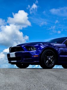 Превью обои ford mustang, ford, вид сбоку