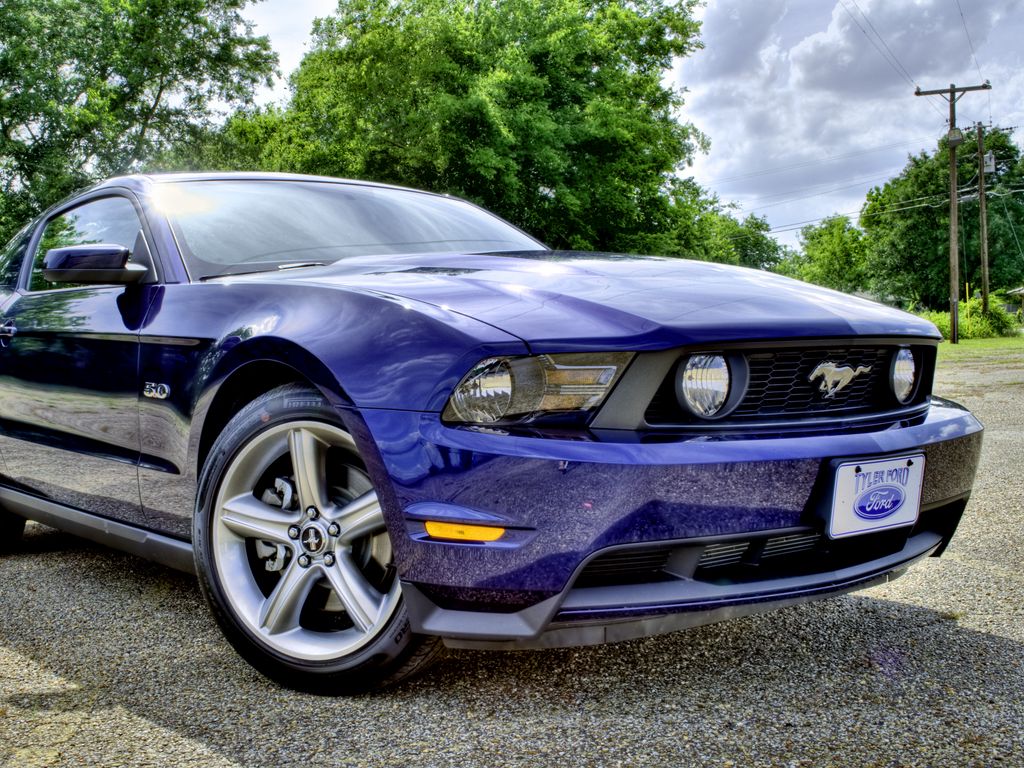 Скачать 1024x768 ford mustang, машина, hdr обои, картинки стандарт 4:3