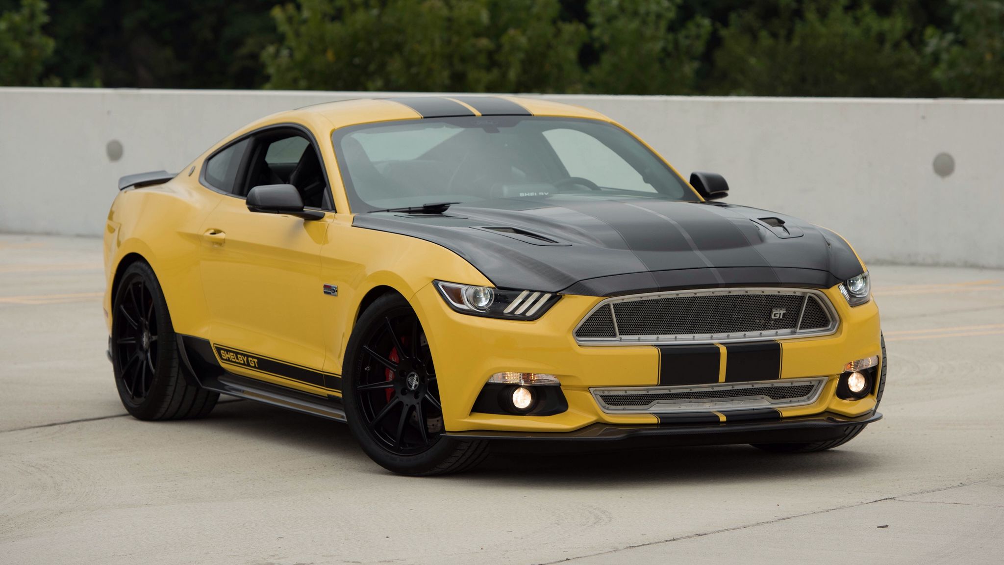 Ford Mustang Shelby gt350 Р¶РµР»С‚С‹Р№